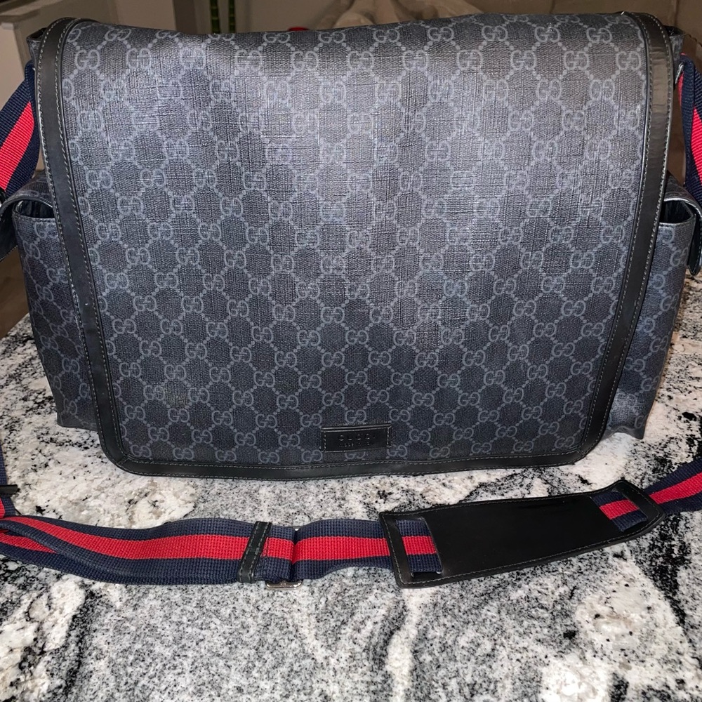 Authentic Gucci Diaper bag. Barely used.